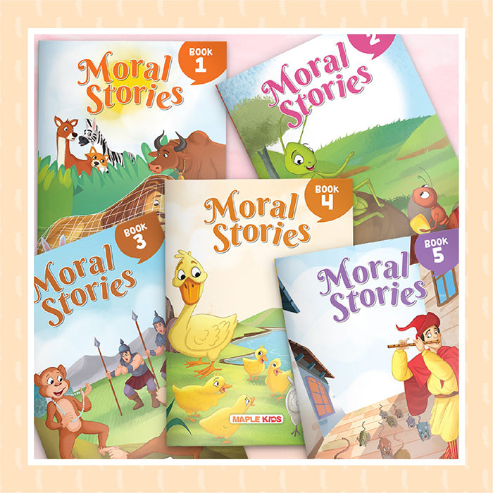 Story Book for Kids - Moral Stories (Set of 10 books)