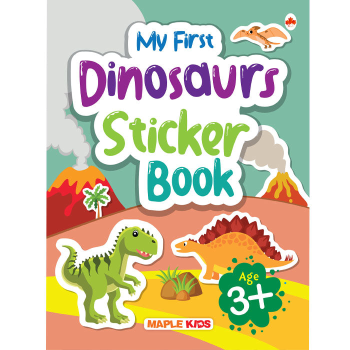 My First Sticker Book - Dinosaurs - Activity Book for Kids with 50+ St ...