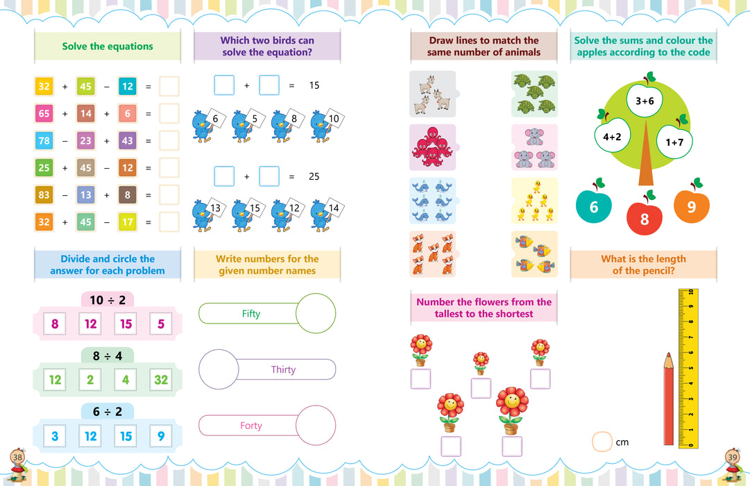Math Activity Book for Kids - 200+ Activities