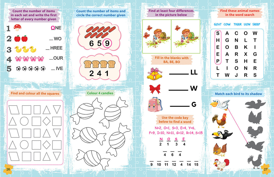 Brain Activity Book for Kids - 200+ Activities for Age 3+