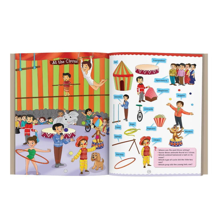Picture Talk and Conversation Book for Kids