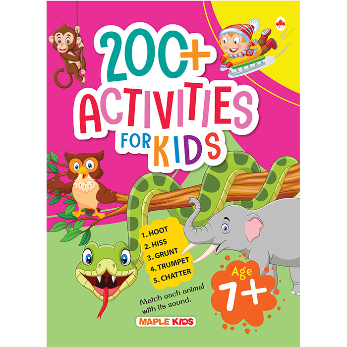 Brain Activity Book for Kids - 200+ Activities for Age 7+ — Maple Press