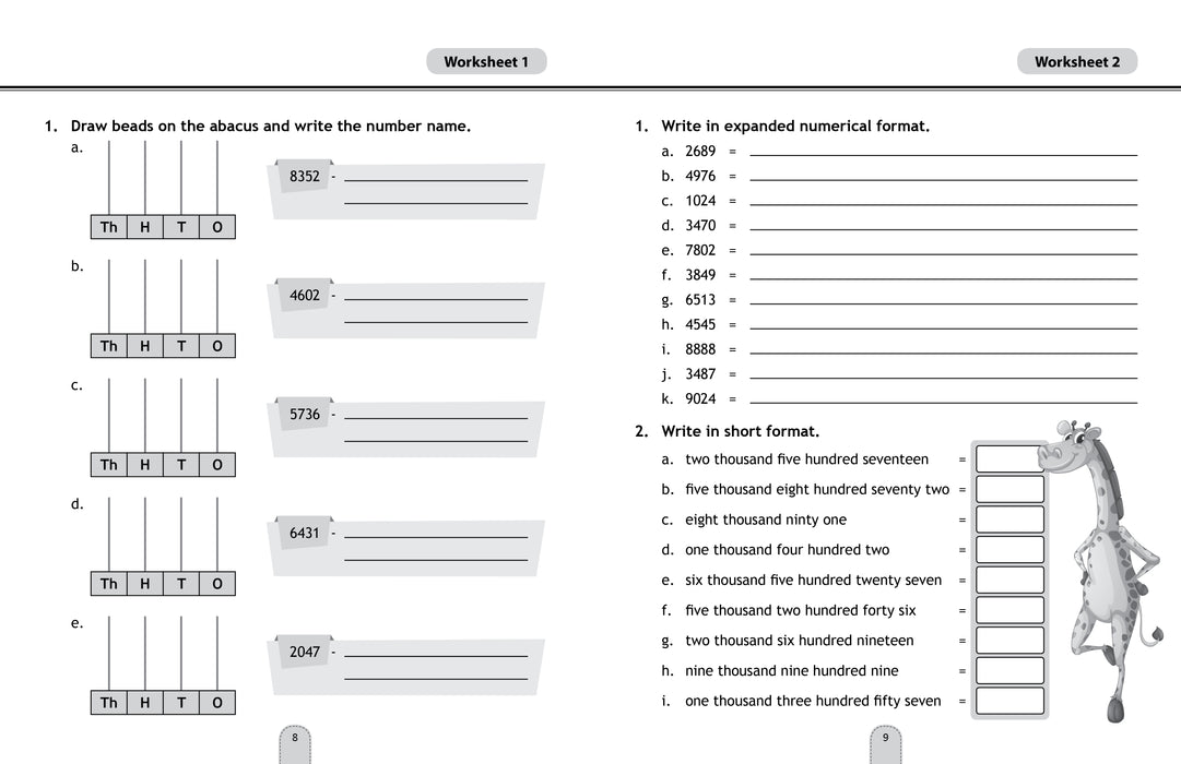 Maths Workbook 3 - Mathematics Activity Book