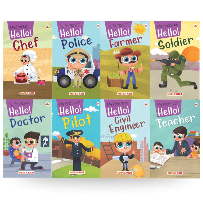 My Profession (Set of 8 Books) (Illustrated)