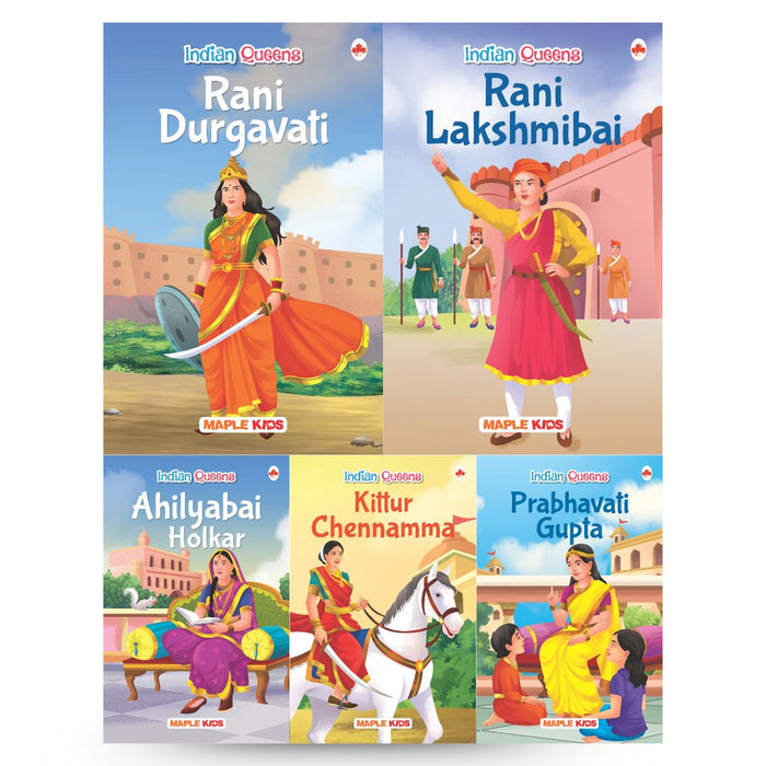 Story Books for Kids - Indian Queens (Set of 5 Books)