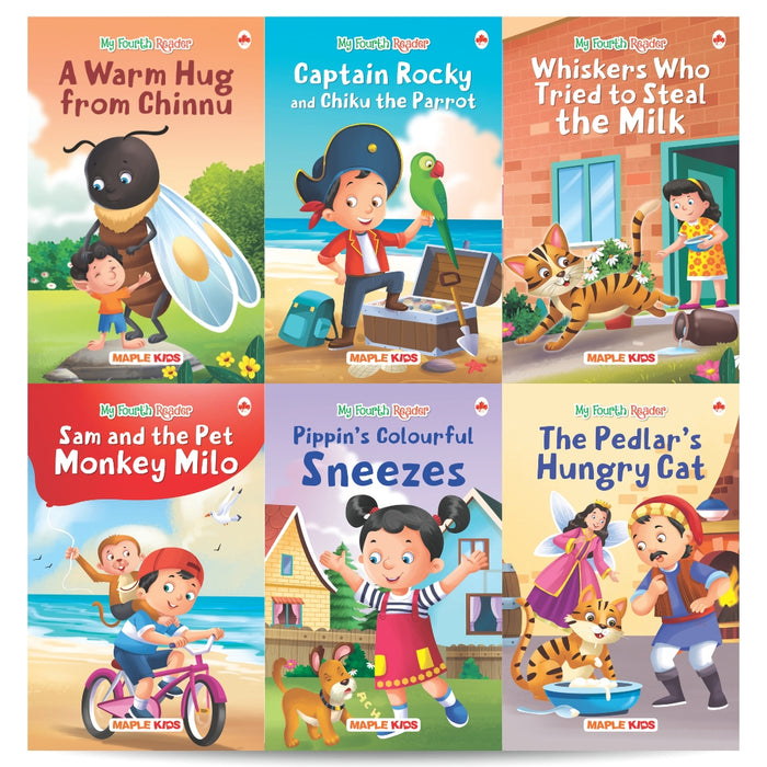 Story Books for Kids - Fourth Reader  (Set of 6 Books)