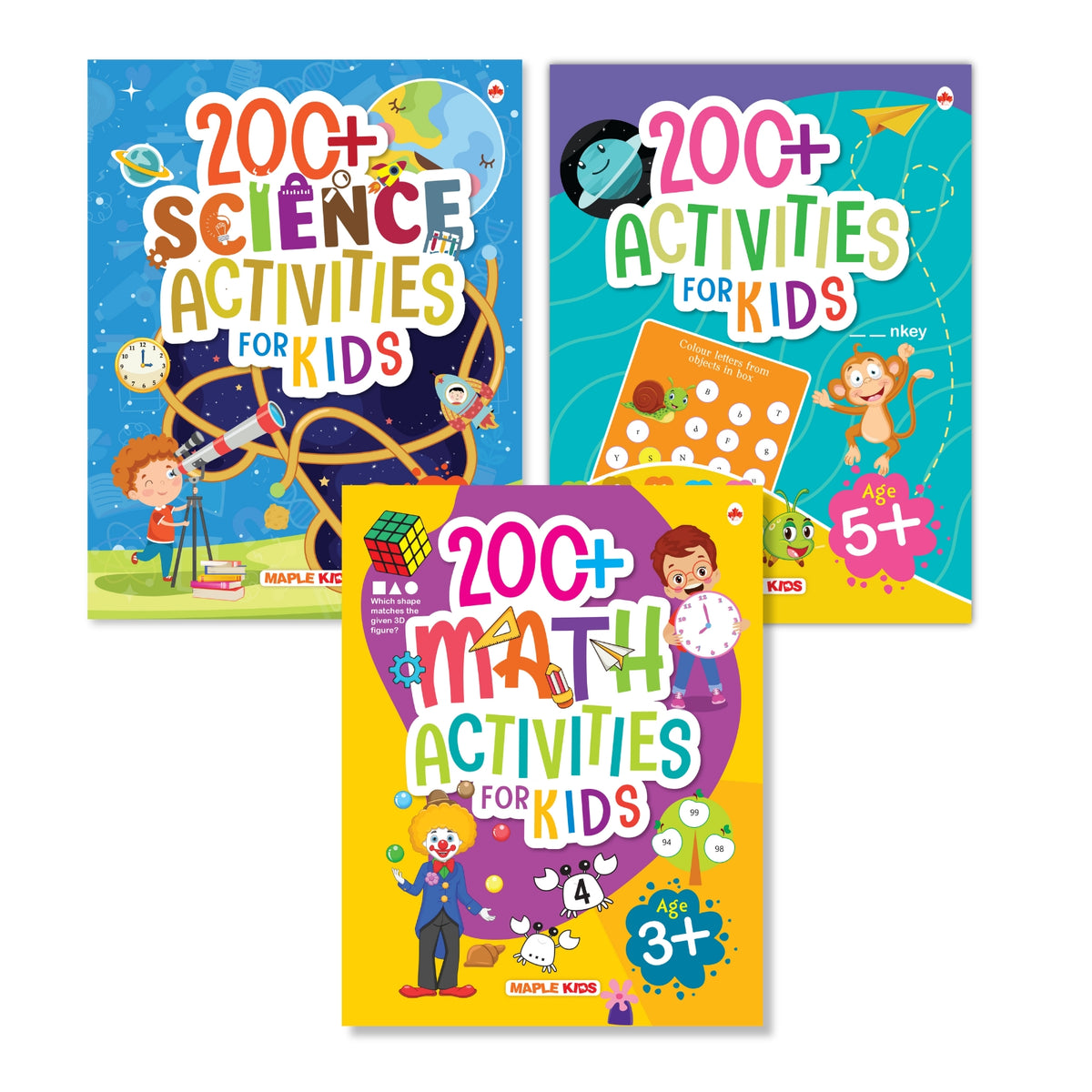 Activity Books for Kids - 200+ Science, 200+ Brain Activities 5+, 200 ...
