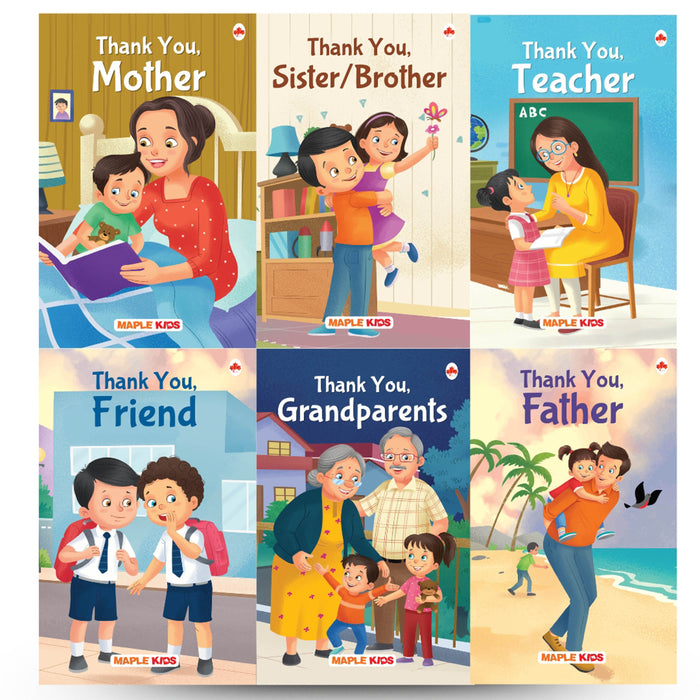 Story Books for Kids -Thank You (Set of 6 Books)