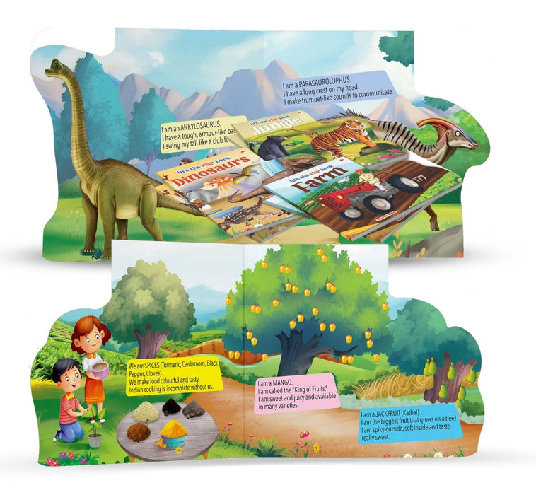 Flap Books for Kids (Set of 4 Flap Books)