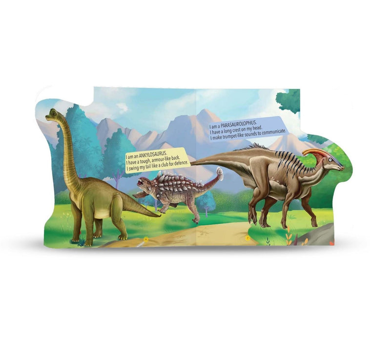 Lift the Flap - Dinosaur World (Illustrated Flap Book for Kids)