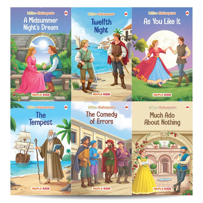 Shakespeare for Kids(Set of 6 Books)