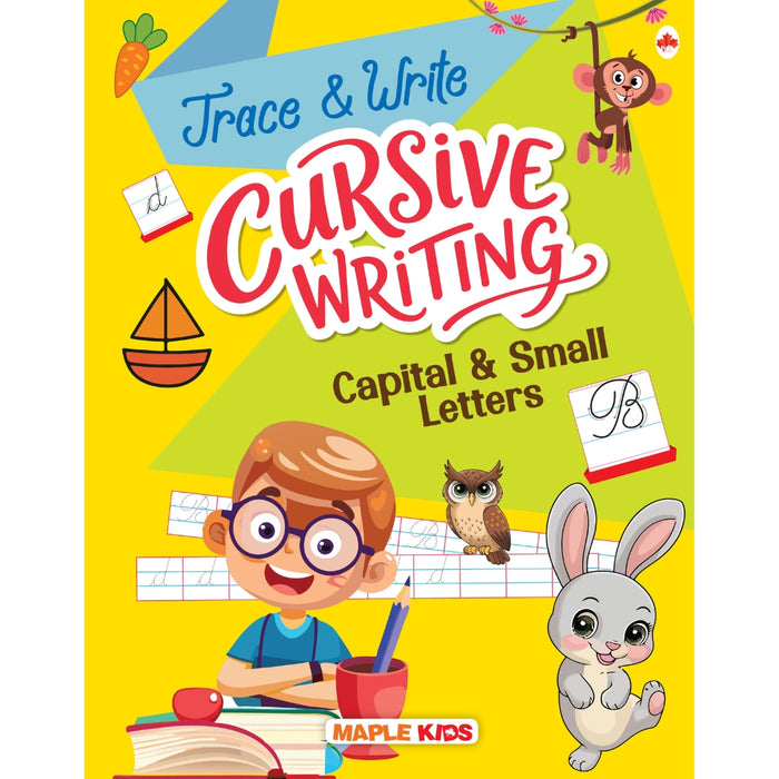 Cursive Writing Book - Capital and Small Letters (Practice)