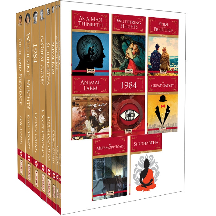 Best of Classic Fiction (Set of 8 Books) - As a Man Thinketh