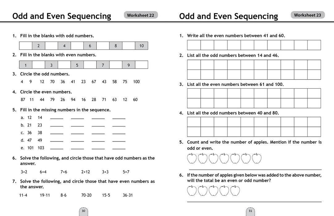 Mental Maths - Mathematics Activity Book 1