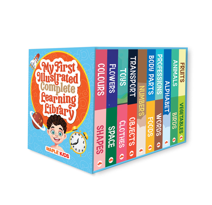 Learning Library First Steps My First Learning Library for Kids - Boxset of 18 Topics — Maple Press