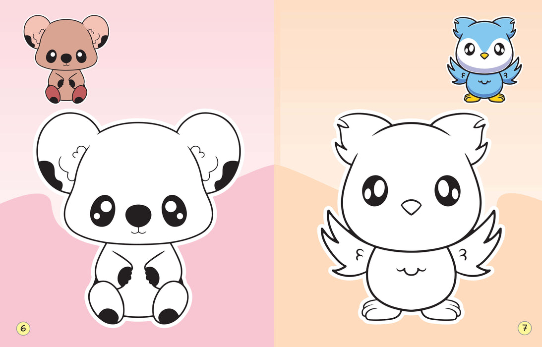 Colouring Book - Kawaii