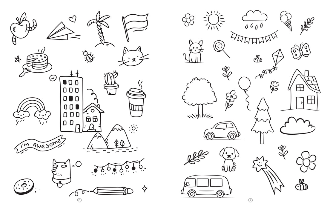 Doodle Colouring Book 2