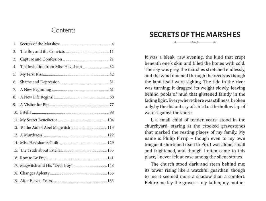 Great Expectations (Abridged Classics) (Illustrated)