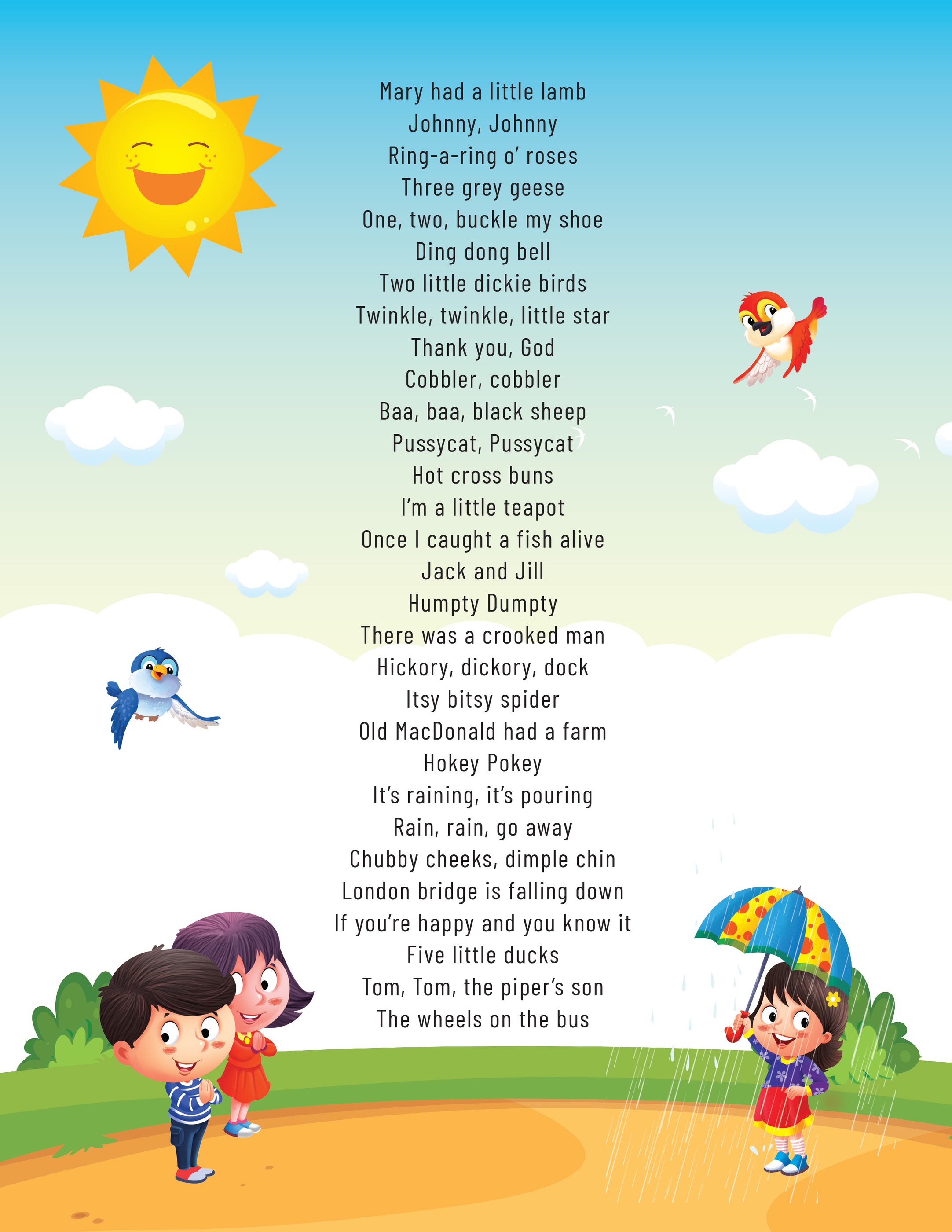 Nursery Rhymes for Kids — Maple Press