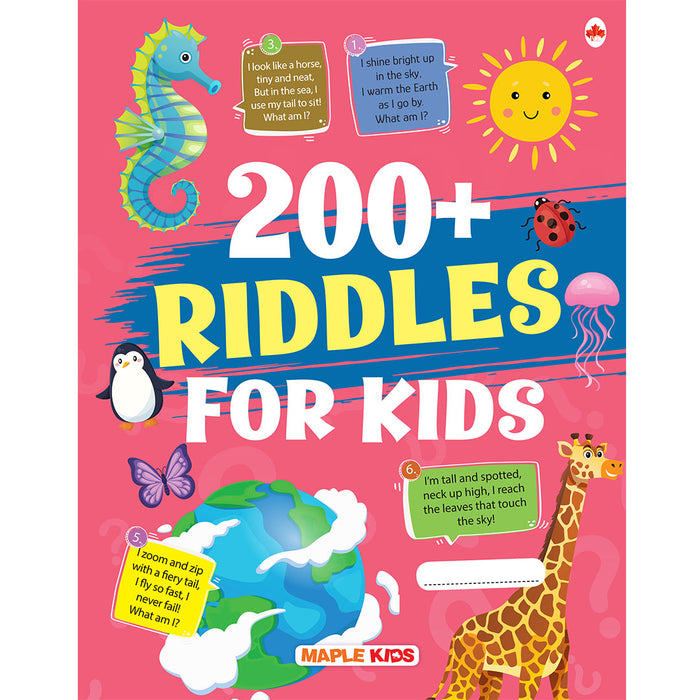 Easy Riddles Book 200+ Riddles - Activity Book for Kids — Maple Press