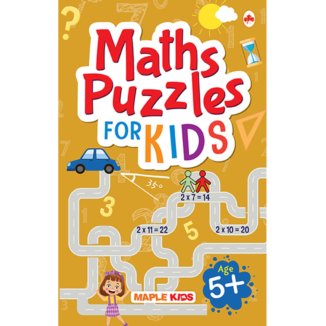 Activity Book for Kids Maths Puzzles