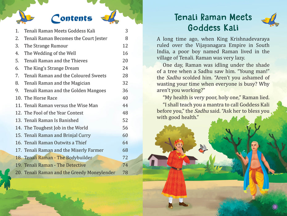 Story Book for Kids -Tenali Raman Stories (Hardbound Book)