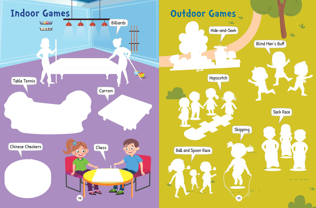 My First Sticker Book - Toys and Games