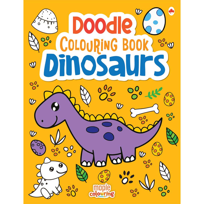 Doodle Dinosaur Colouring Book