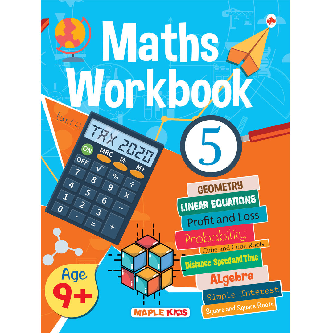 Maths Workbook 5 - Mathematics Activity Book — Maple Press