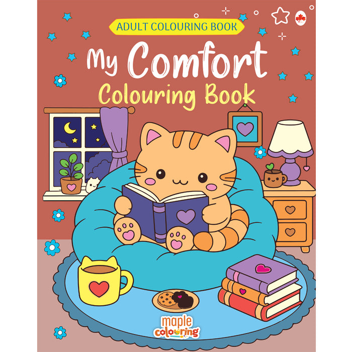 My Comfort Colouring Book - Colouring Activity Book