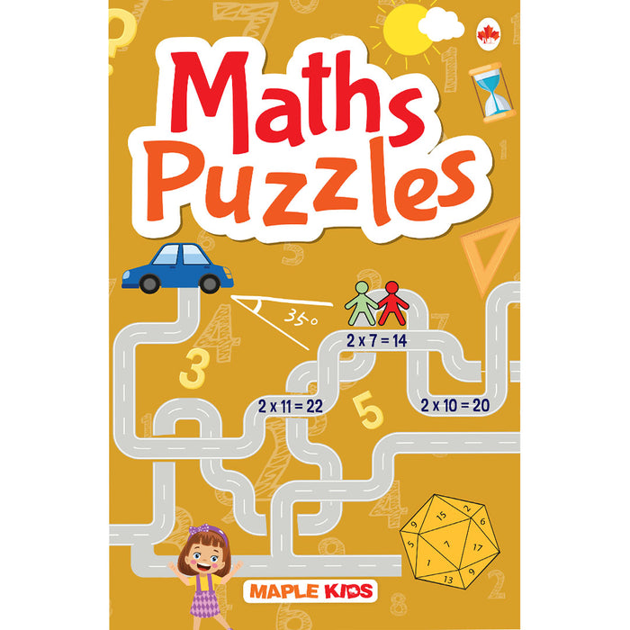 Activity Book for Kids - Maths Puzzles