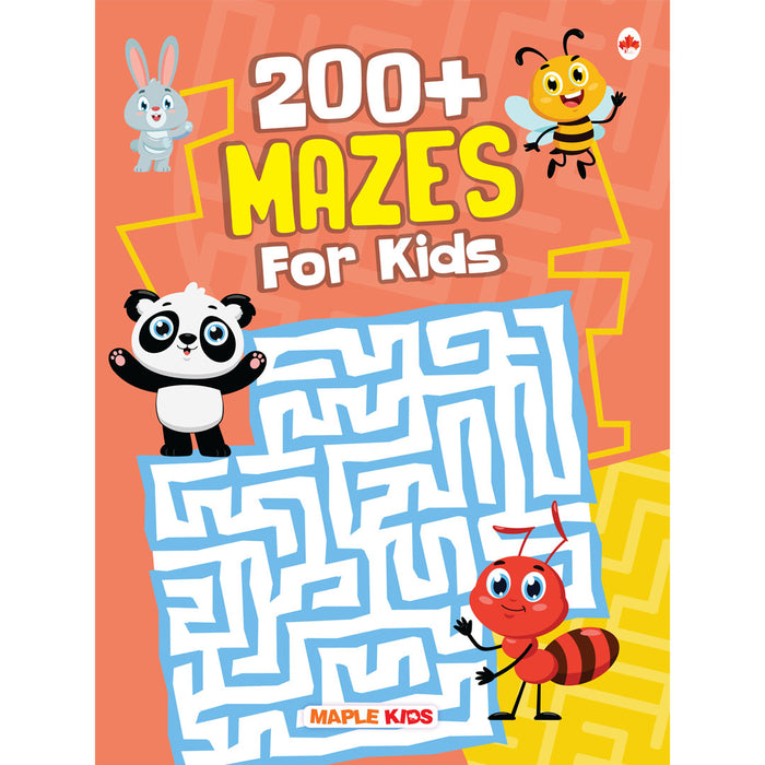 Activity Book - 200+ Mazes for Kids