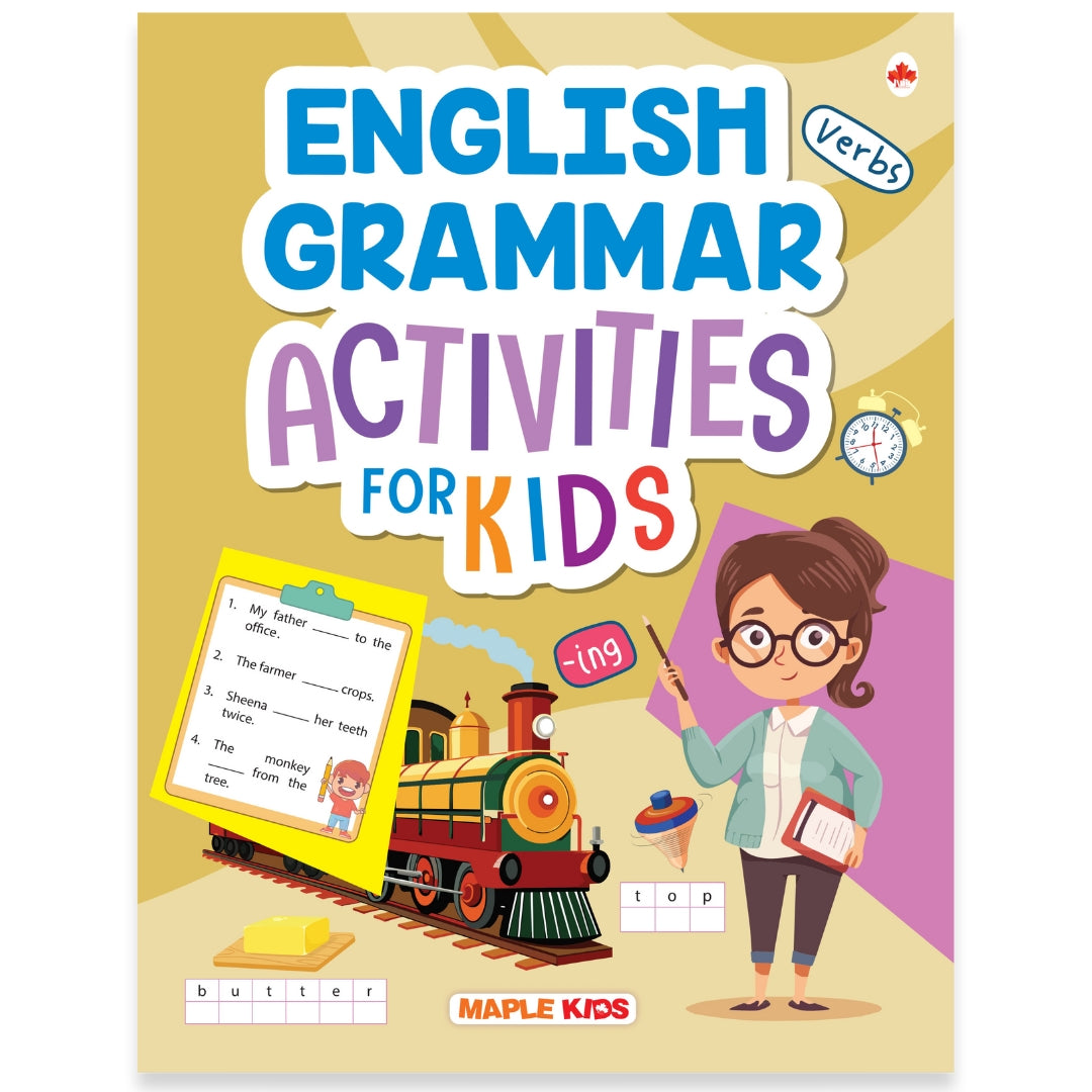 Activity Book for Kids - English Grammar Activities — Maple Press