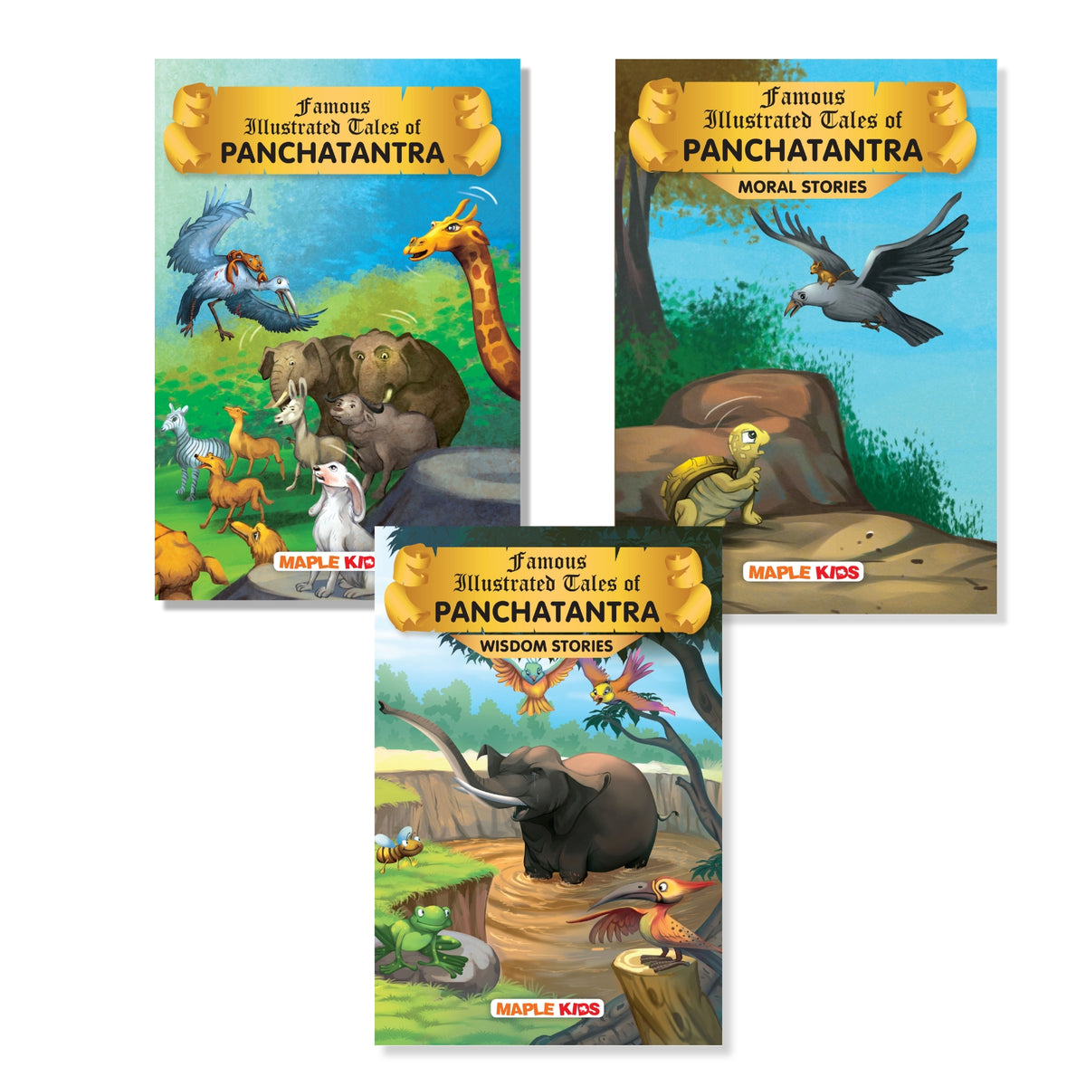 Panchatantra Tales (Set of 3 Books) - Panchatantra, Panchatantra Wisdo ...