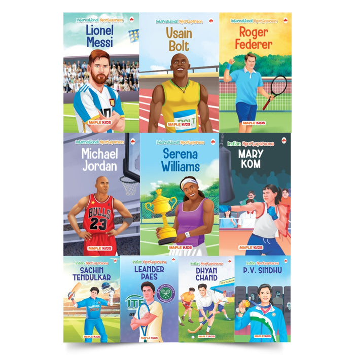 Sportspersons (Set of 10 Books)