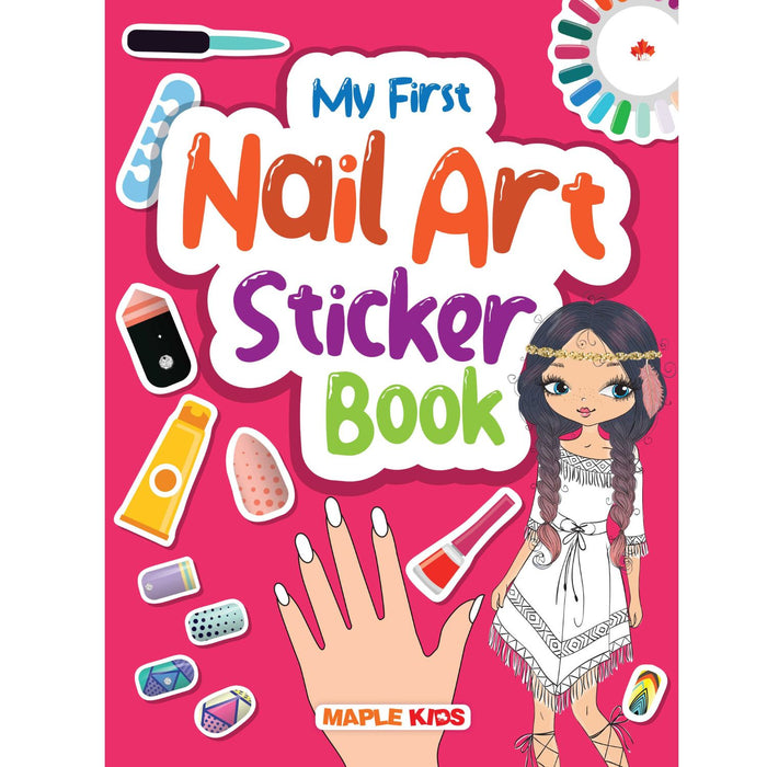 Nail Art Sticker Book for Kids