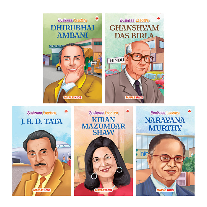 Indian Business Leaders (Set of 5 Books)