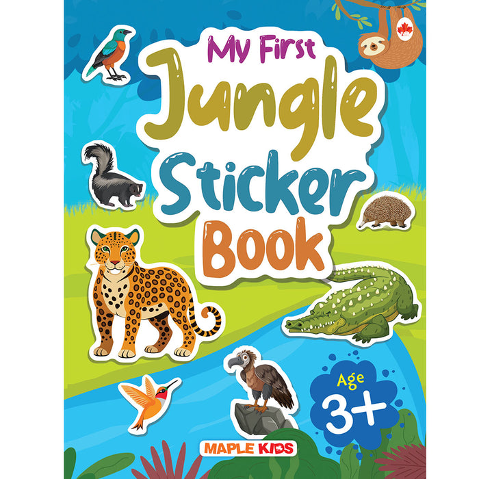 My first Sticker book - Jungle — Maple Press