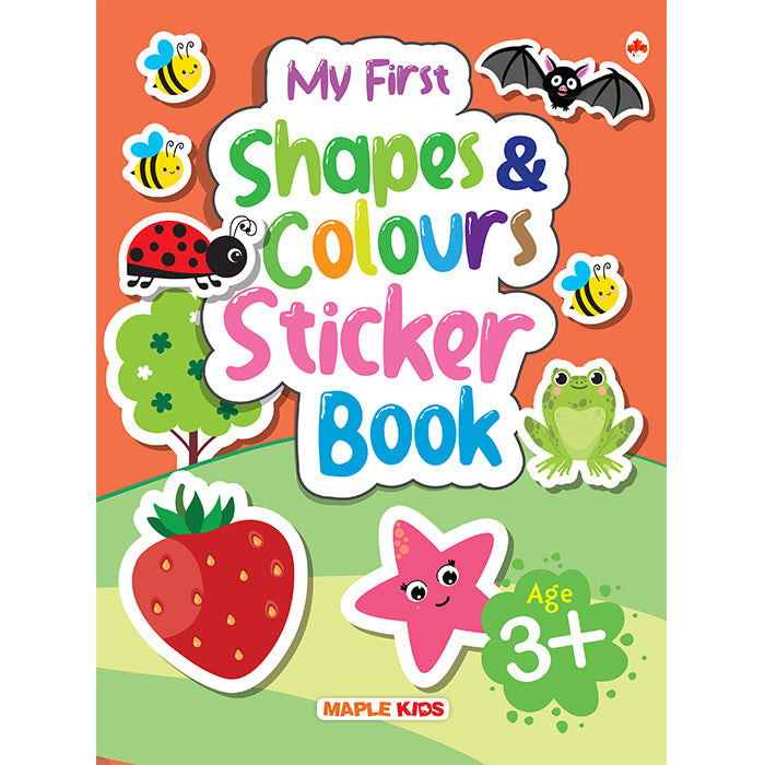 Shapes and Colours My First Sticker Book — Maple Press