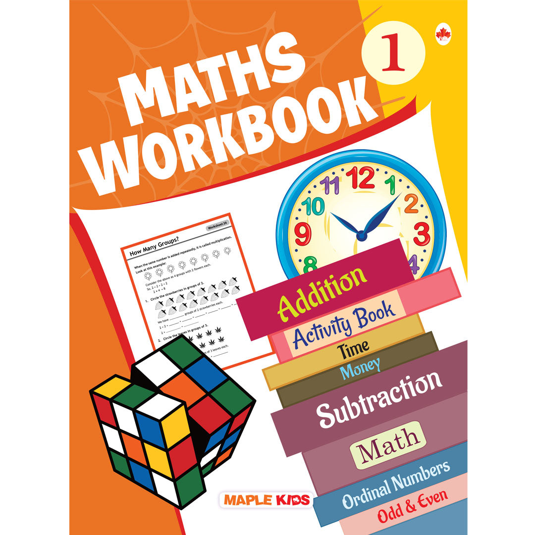 Maths Workbook 1 - Mathematics Activity Book — Maple Press