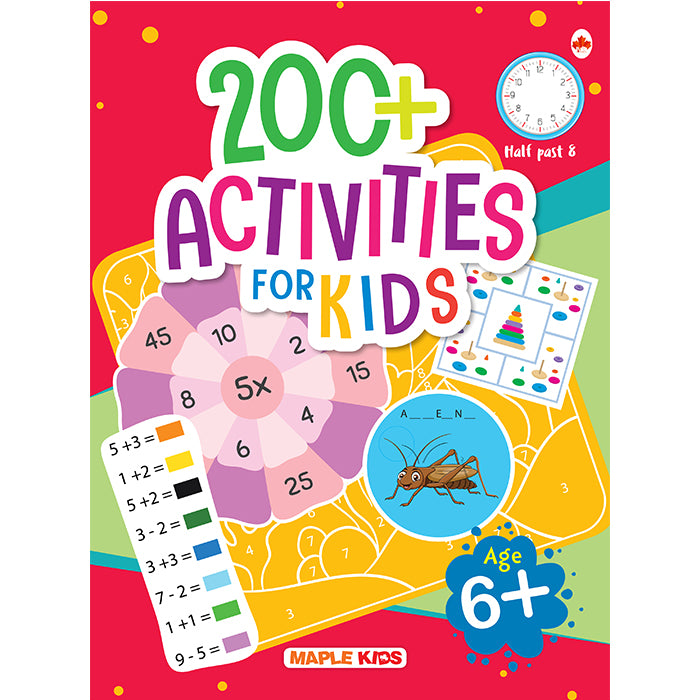 Brain Activity Book for Kids - 200+ Activities for Age 6+