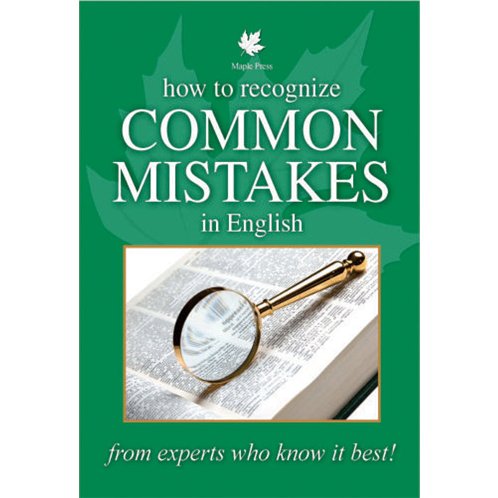 How to recognize common mistake in English