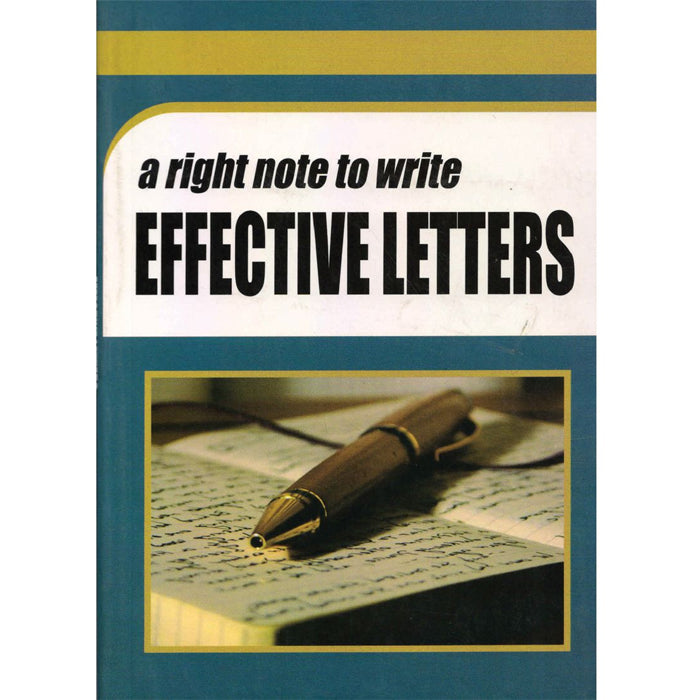 Effective Letters A Right Note to Write Effective Letters — Maple Press