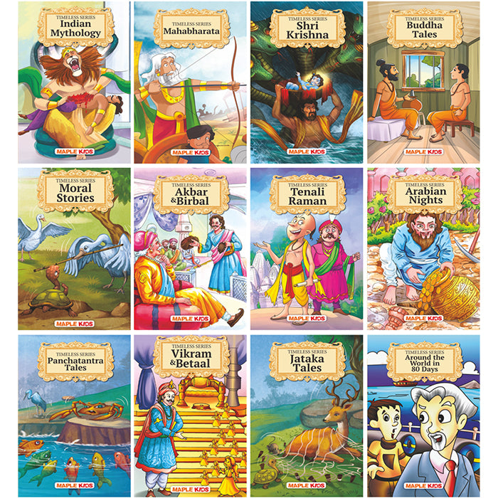 Timeless Moral Stories (Set of 12 Books)