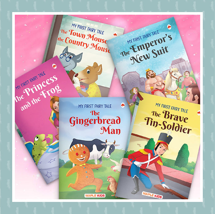 Fairy Tales Story Books for Kids (Set of 5 Books)