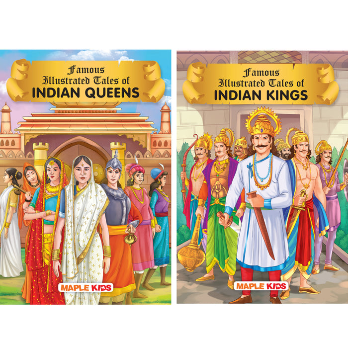 Tales of Indian Kings and Queens (Set of 2 Books)
