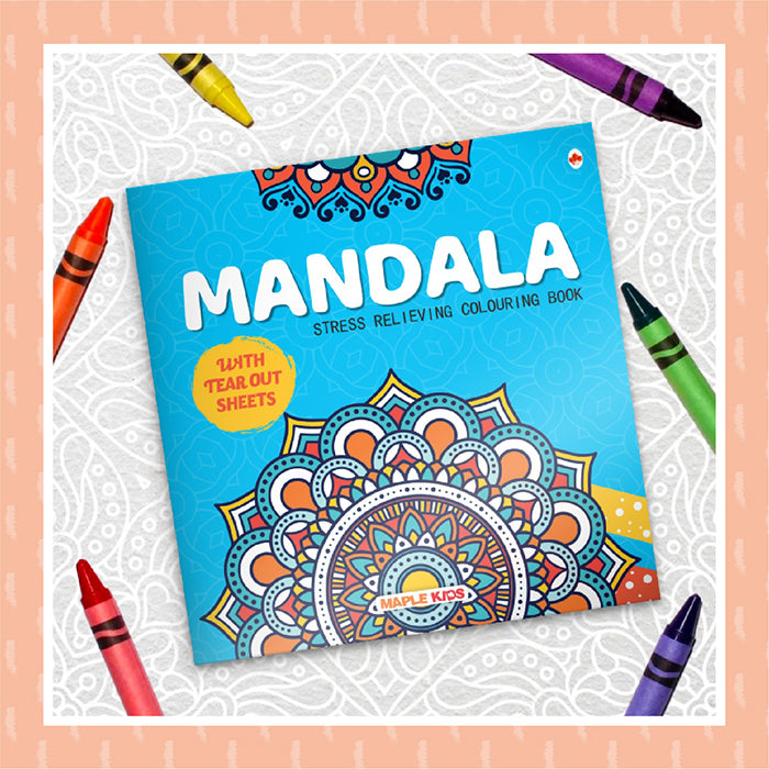 Mandala Art - Adult Colouring Books with Tear Out Sheets — Maple Press