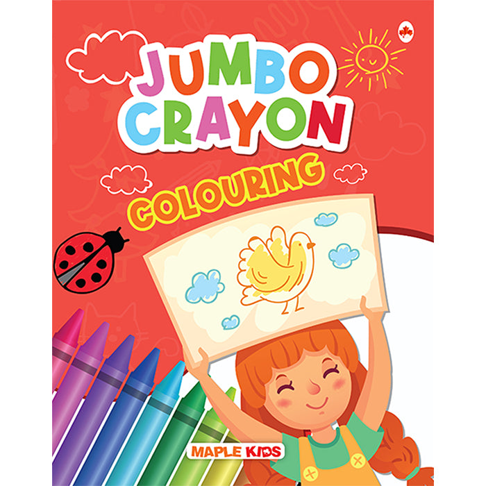 Jumbo Colouring Book - Crayon Colouring
