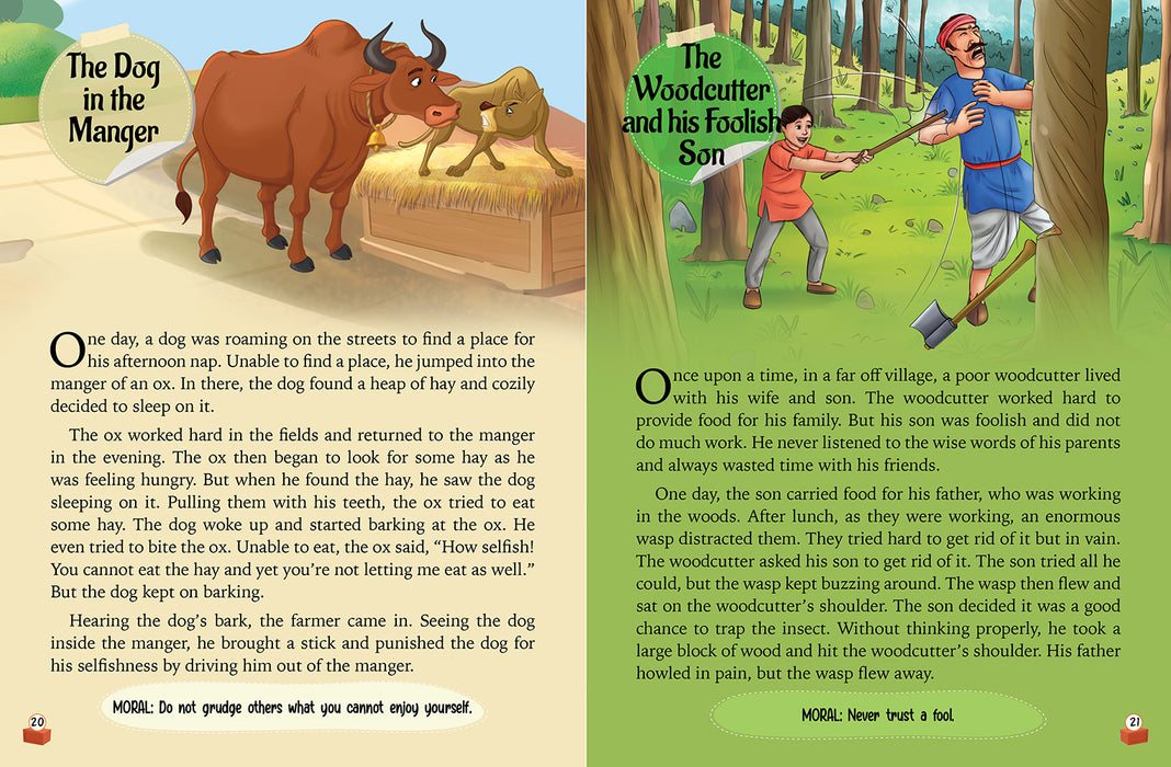 Moral Story Book (Illustrated) - Story Book for Kids - 1
