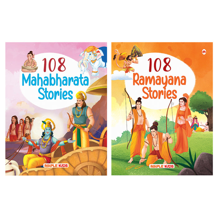 Stories from the Ramayana and the Mahabharata (Set of 2 Books)